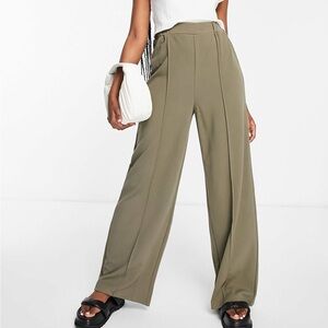 ASOS DESIGN Jersey Slouchy Wide-leg Pants Tall